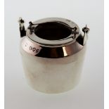 A Late Victorian Silver Glue Pot. Rupert