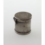 An Unusual Antique Silver Gaming Counter