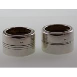 A Pair of Silver Tea Light Holders. Make