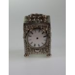 A Silver Cased Timepiece. Charles Boyton