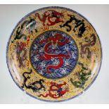 A Chinese Plate. Early 20th century. Dec