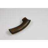 An African Rhino Horn Cane Handle. 19th