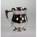 An Edward VIII Silver Christening Mug. Crisford & Norris Ltd. Birmingham. 1936. Of plain baluster