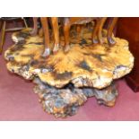 Arboreal style low centre table