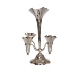 An Edwardian silver epergne, William Hut