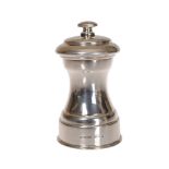 A silver pepper mill, A. Marston & Co, B