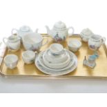 Collection of Wedgwood Beatrix Potter dolls teaware