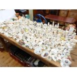 Large collection of crested china, commemorative's,