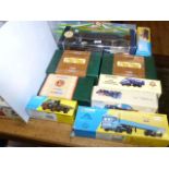 Corgi boxed vehicles including Guinness truck, fairground attractions,