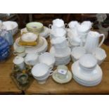 Shelley, white china table ware,