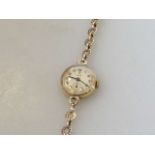 Vintage Tudor lady's 9ct gold wristwatch,