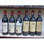 Chateau Bouquey Saint Emilion Grand Cru 1983, three bottles and Chateau Malescot St.