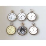 Two military pocket watches stamped G.S.T.P.