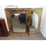 Two period style mirrors,