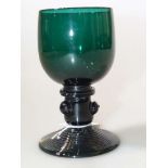 Green glass roemer