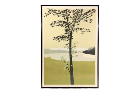 ALEX KATZ (NY/ME, 1927 -) - 'Swamp Maple I', 1970, serigraph on Arches paper, pencil signed lower