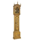 QUEEN ANNE CHINOISERIE TALL CLOCK - Unusual Tall Case Clock by George Burgis, London, (active 1720-