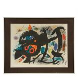 JOAN MIRO (Spain/France, 1893-1983) - Sculptures II Series, color lithograph, signed and numbered