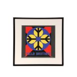 ROBERT INDIANA (NY/ME/IN, 1928 - ) - "Yield Brother, 1962", a 1983 printing, inscribed at bottom "