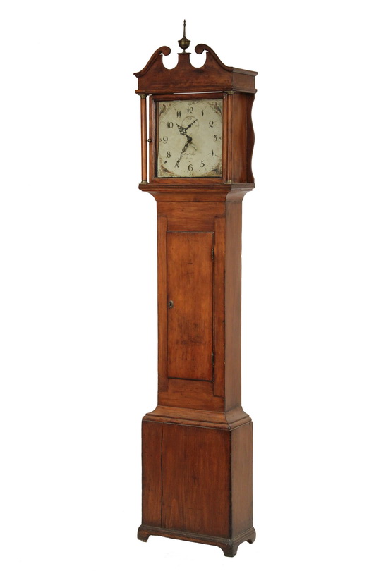 TALL CLOCK - Mahogany Longcase Clock by E. Weight of Dursley, Gloucestershire, circa 1820, marked on