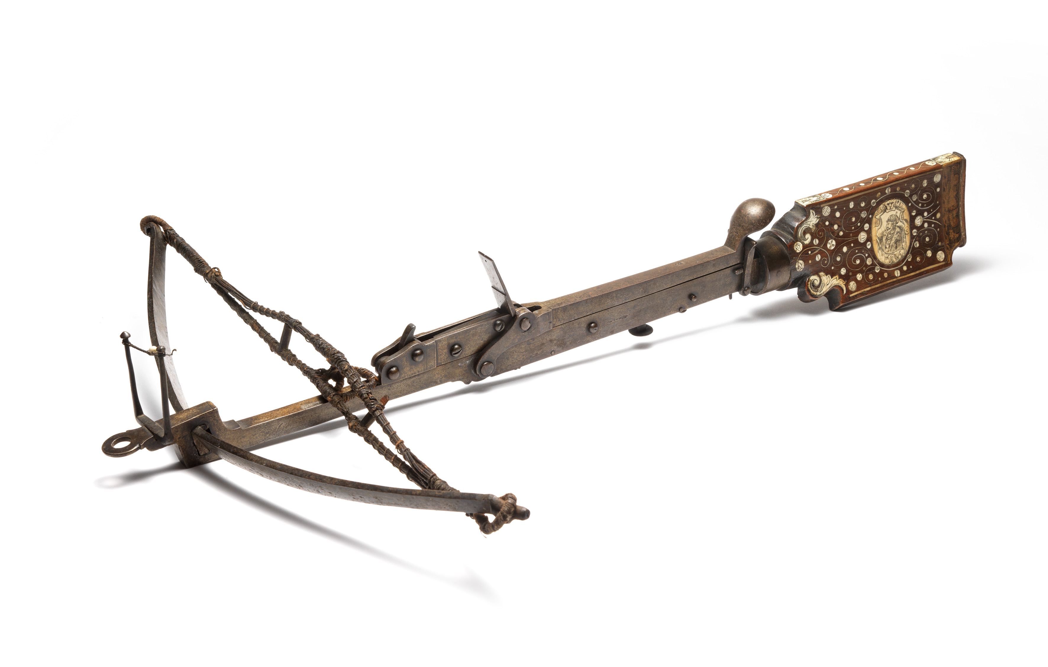 A GERMAN PELLET CROSSBOW (SCHNEPPER), MID-17TH CENTURY AND LATER with ...