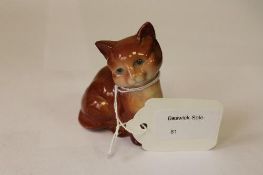 A Beswick Figure : Kitten -Seated, model