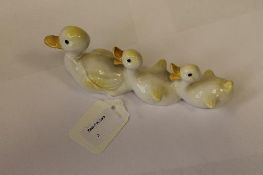 A Beswick figure : Duck Family, model 76