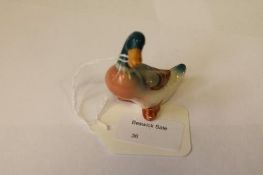 A Beswick Figure : Duck, model 919C, glo