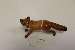 A Beswick Figure : Fox - Standing, model