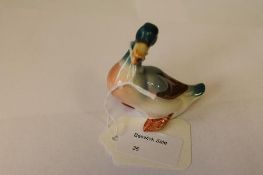 A Beswick Figure : Duck, model 919B, glo