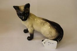 A Beswick Figure : Siamese Cat - Standin