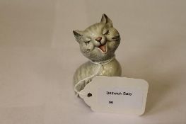 A Beswick Figure : Cat - Laughing, model
