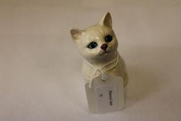 A Beswick Figure : Persian Kitten - Seat