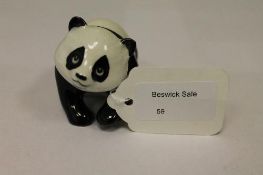 A Beswick Figure : Panda Cub, model 1815