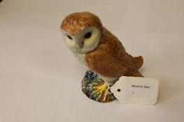 A Beswick Figure : Owl, model 2026, glos