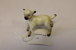 A Beswick Figure : Lamb, model 938, glos