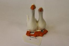 A Beswick Figure : Geese, model 820, glo