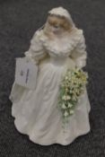 A Coalport limited edition figurine depicting Diana Princess of Wales, height 23 cm. CONDITION