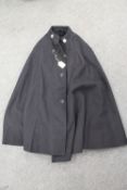 A mid-1960's Northumberland Police cape. CONDITION REPORT: Good condition.