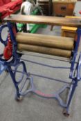 A Victorian 'Pioneer' mangle painted in