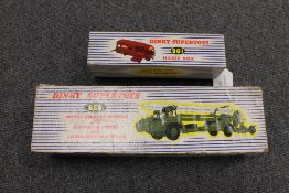 A Dinky Supertoys Horse Box 981, together with Missile Erector Vehicle 666, boxed. (2) CONDITION