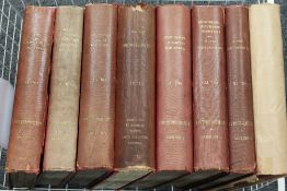 Eight Volumes - The History of Northumberland. (8) CONDITION REPORT: Not a complete set however