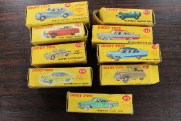 A Dinky Toys Rolls-Royce Silver Wraith 150, together with eight other Dinky vehicles, all parts