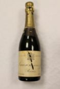 One vintage bottle of Lanson pere & fils  Reims extra dry champagne. CONDITION REPORT: Mostly good