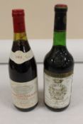Ten bottles of red wine - Chateau Gruaud-La Rose 1974,