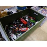 CRATE CONTAINING LARGE QUANTITY OF MODEL VEHICLES