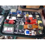 TRAY OF ASSORTED DIECAST VEHICLES - CORGI JAMES BOND CAR, ETC.