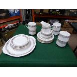 TRAY OF PARAGON BELINDA TEA SET