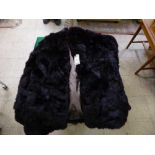 VINTAGE RABBIT FUR COAT