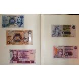 Banknotes. Album of 55 various banknotes